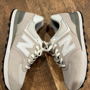 New Balance Classic 574 White Sneakers
